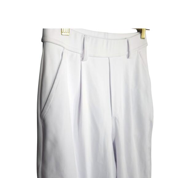 HALARA White Performance‎ ecocloudful™ Fabric Work Pants Women's sz Small | NWT - Picture 6 of 7